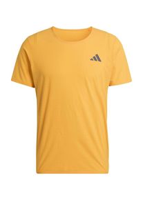 adidas Performance, Hommes T-Shirt fonctionnel 'ADIZERO', gris fonc&eacute; / orange / noir