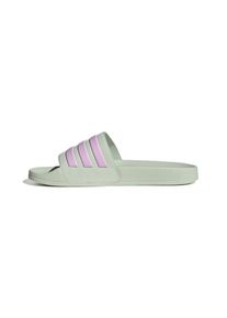 adidas Sportswear, Hommes Mule 'ADILETTE SHOWER', vert pastel / rose ancienne