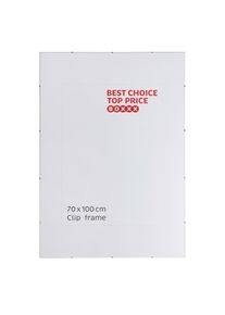 Boxxx Cliprahmen , Klar , Glas , rechteckig , 70x1x100 cm , Bilder & Rahmen, Bilderrahmen, Bilder - & Fotorahmen