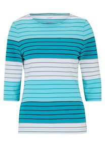 Peter Hahn Joy - Shirt mit Rundhals-Ausschnitt, t&uuml;rkis, Gr. 36, Baumwolle