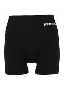 NEBBIA Sportshorts Damen, schwarz / wei&szlig;, Gr&ouml;&szlig;e XS