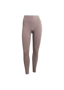 adidas Performance, Femmes Pantalon de sport 'Optime', taupe / noir