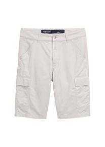 Tom Tailor Denim, Hommes Pantalon cargo, gris clair / noir