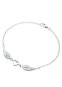 Elli, Femmes Bracelet 'Herz Fl&uuml;gel', argent