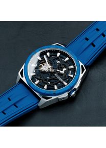 Holzkern Holzuhr Carbonite (Marmor/Carbon), Herren, Naturholz