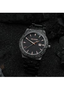 Holzkern Holzuhr Khalili (Ahorn/Ahorn), Herren, Naturholz