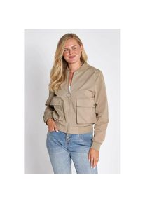 Zhrill, Unisex, Blouson &raquo;ZHJULIE&laquo; in Unifarbe, olive, S, Stylischer Blouson von Zhrill