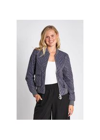 Zhrill, Unisex, Blouson &raquo;ZHJULIE&laquo; in Unifarbe, anthra, L, Stylischer Blouson von Zhrill