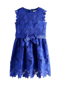 next, Filles Robe, bleu cobalt