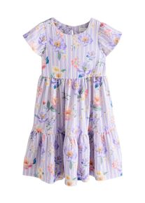 next, Filles Robe, sable / vert clair / lilas / saumon