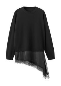 Mango Sweatshirt 'Webby' Damen Gr&ouml;&szlig;e M schwarz
