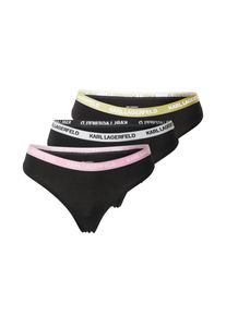 K by KARL LAGERFELD Karl Lagerfeld String Damen Gr&ouml;&szlig;e L creme / oliv / rosa / schwarz