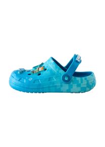 next Clogs 'Minecraft' Jungen Gr&ouml;&szlig;e 26.5 creme / hellblau / karamell / gr&uuml;n