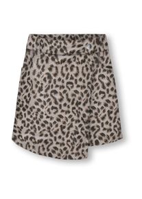 Only Girls Hosenrock 'KOGAnlie-Naomi' M&auml;dchen Gr&ouml;&szlig;e 140 dunkelbeige / schoko / schwarz