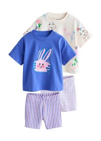 next, Filles Set, bleu