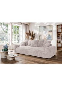 Home Affaire, Home Affaire Big-Sofa &raquo;LAKESIDE klein 3-Sitzer Schlafsofa mit Bettkasten, Breite 238 cm&laquo; Liegefl&auml;che 149x195 cm, hoher Sitzkomfort, 