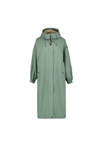 Icepeak, Unisex, Softshellmantel &raquo;ADRIA&laquo; mit Kapuze, hoch geschlossener Ausschnitt, mit Reissverschluss, asparagus, 44, Softshellmantel f&uuml;r 