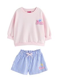 next, Filles Set 'Barbie', bleu / jaune / rose / blanc