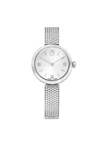 Swarovski, Hommes Montre &agrave; affichage analogique, argent