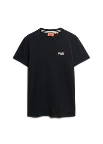 Superdry & Co, Hommes T-Shirt 'Essential', noir / blanc