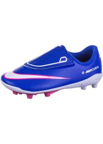 Nike JR VAPOR 16 CLUB MG PS V Fu&szlig;ballschuhe Kinder - Gr&ouml;&szlig;e 26 - blau