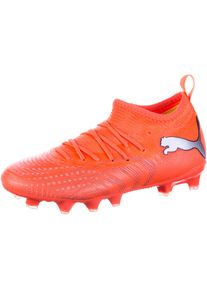 Puma FUTURE 9 MATCH FG-AG Jr Fu&szlig;ballschuhe Kinder - Gr&ouml;&szlig;e 35 - rot