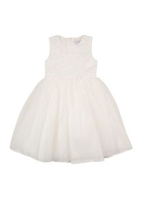 Danamade, Filles Robe, blanc perle / blanc cass&eacute;