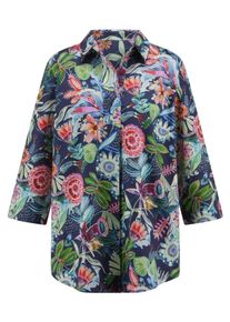 Emilia Lay - Long-Bluse, multicolor, Gr. 42, Baumwolle