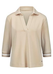 Basler - Polo-Shirt, beige, Gr. 44, Viskose