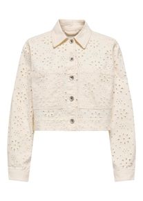 Only, Femmes Veste mi-saison 'ELSA', blanc denim