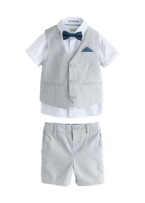 Baker by Ted Baker, Gar&ccedil;ons Set, gris / blanc