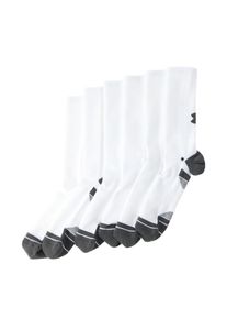 Under Armour, Femmes Chaussettes de sport, noir / blanc