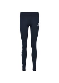 Hummel, Femmes Pantalon de sport, bleu marine / blanc