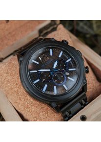 Holzkern Holzuhr Hippo (Ahorn/Schwarz), Herren, Naturholz