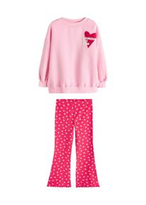 next, Filles Set, rose / rose / blanc