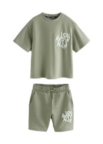 smALLSAINTS, Gar&ccedil;ons Set 'Orlando', kaki / vert clair