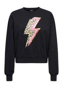 Only, Femmes Sweat-shirt 'ONLARIYA', sable / marron / rose / noir