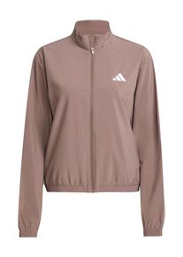 adidas Performance Trainingsjacke Damen Gr&ouml;&szlig;e L hellbraun / wei&szlig;