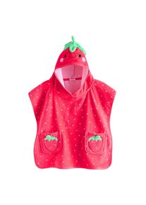 next Badeponcho M&auml;dchen Gr&ouml;&szlig;e 116 hellgr&uuml;n / rosa / melone / schwarz