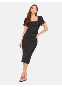 Lipsy Etuikleid Damen Gr&ouml;&szlig;e 40 gold / schwarz