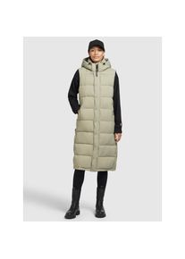 Khujo Steppweste &raquo;Weste MAGNETA MATT&laquo; gr&uuml;n M Mintgr&uuml;n Wind- und wasserabweisendes Material