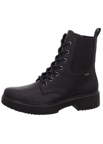 Legero Schn&uuml;rstiefel &raquo;ANGEL&laquo;, mit wasserdichter GORE-TEX Membrane schwarz 43 Casual Stiefel mit Schn&uuml;rung und Rei&szlig;verschluss