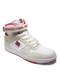 DC Shoes Sneaker &raquo;Pensford Hi&laquo; beige 11(44,5) beige-wei&szlig;-rot Obermaterial: Leder-, Nubukleder- oder...