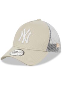 New Era 9forty New York Yankees Trucker Cap - Gr&ouml;&szlig;e Einheitsgr&ouml;&szlig;e - beige