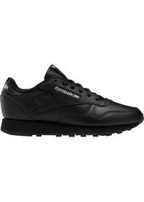 Reebok Classic Leather Sneaker Damen - Gr&ouml;&szlig;e 38 - schwarz