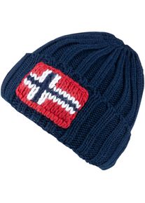 Napapijri F-Semiury Beanie - Gr&ouml;&szlig;e Einheitsgr&ouml;&szlig;e - blau