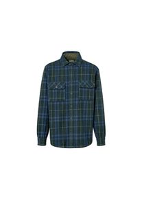 Tchibo - Flanell-Hemdjacke - Herren - Gr. M - blau/kariert