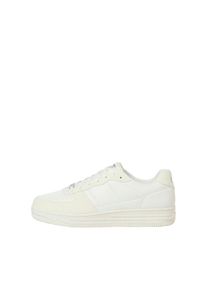 Jack & Jones JACK & JONES, Hommes Baskets basses 'JFWBUMP', blanc / blanc cass&eacute;