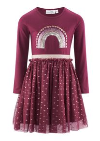 happy girls, Filles Robe, baie / rose / &eacute;osine / argent