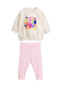 next, Filles Set, &eacute;cru / bleu clair / rose / noir